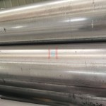 Aluminized steel pipe surface display