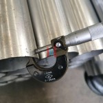 Wall thickness of aluminized steel pipe