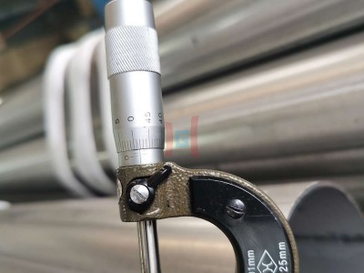 Wall thickness of aluminized steel pipe