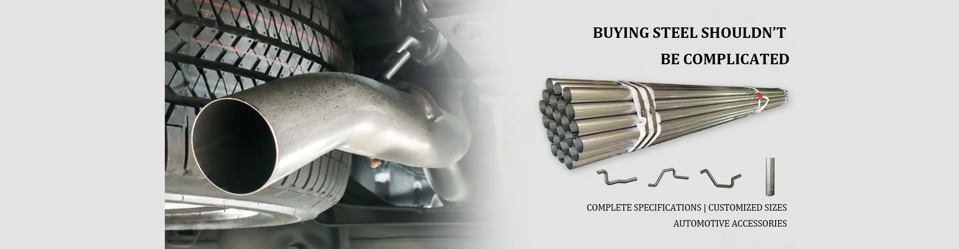 أنابيب الصلب الألومنيوم أنابيب عادم السيارات Aluminized steel pipe automobile exhaust pipe