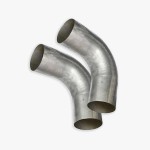Aluminized steel pipe bending