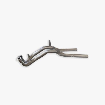 Aluminized steel pipe bending